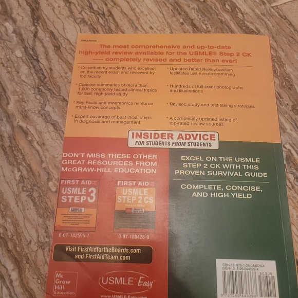 First Aid Usmle Step 2 ck - Picture 4 of 4